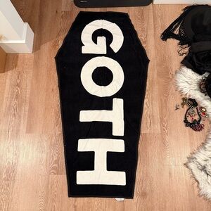 Blackcraft goth beach towel 
Good condition